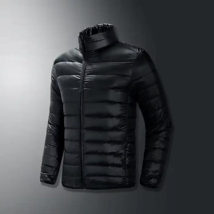 Automne et hiver ultra léger hommes doudoune d'oie blanche hommes à la mode décontracté portable lég
