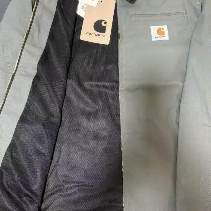 Veste en toile J97 Detroit Vintage en denim délavé style workwear
