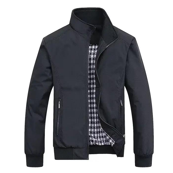 Personnalisable printemps automne décontracté solide mode mince veste mi-saison veste costume vestes