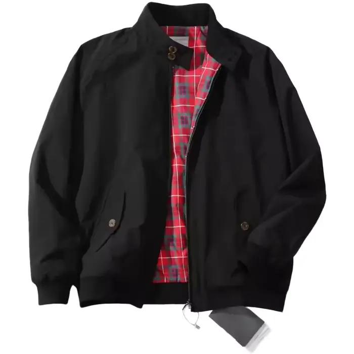Veste pour les vacances manteau à col montant vêtements d'extérieur pour hommes activités décontract