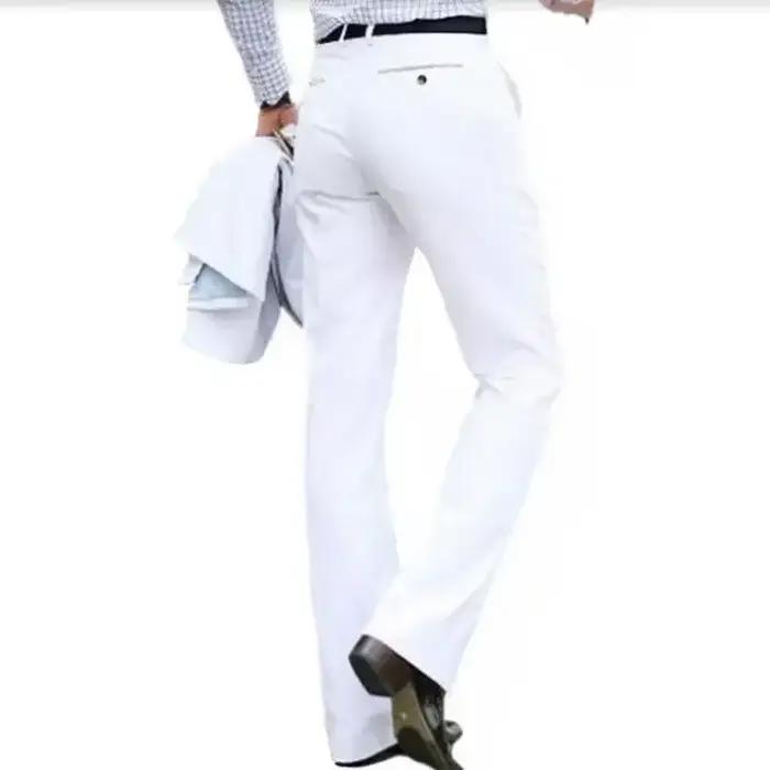 TMurcia FJfor-Costumes Slim Fit pour hommes, pantalons de couture sociale, grande taille, luxe d'aff