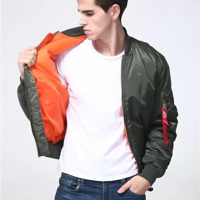 Blouson aviateur de vol MA-1 pour homme