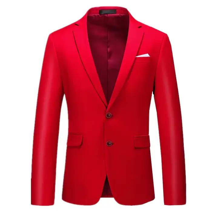 Veste de costume verte pour hommes