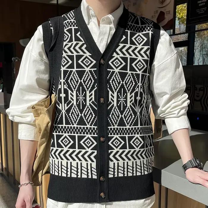 Gilet tricoté pour hommes