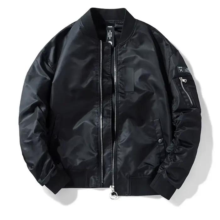Veste décontractée en nylon pour homme