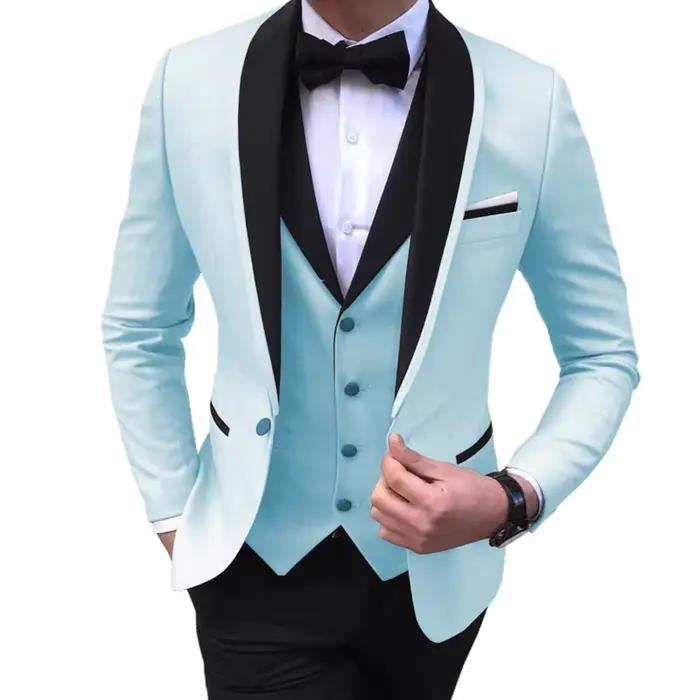 Costumes 3 pièces fendus pour hommes