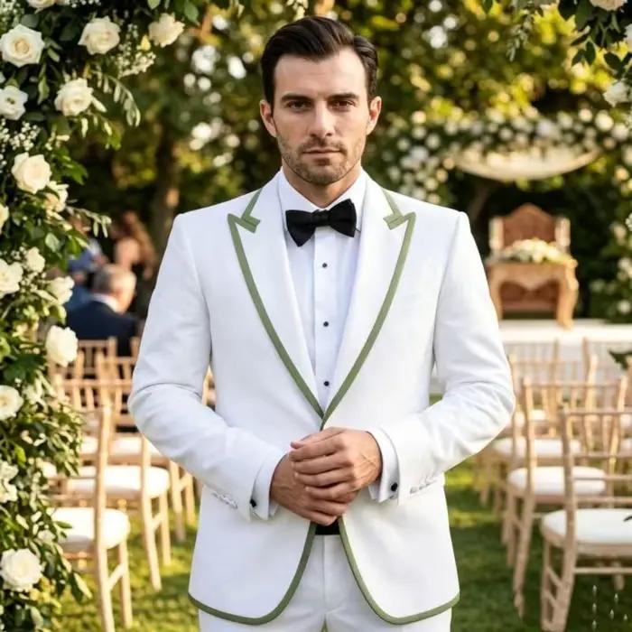 Costume de smoking formel pour homme