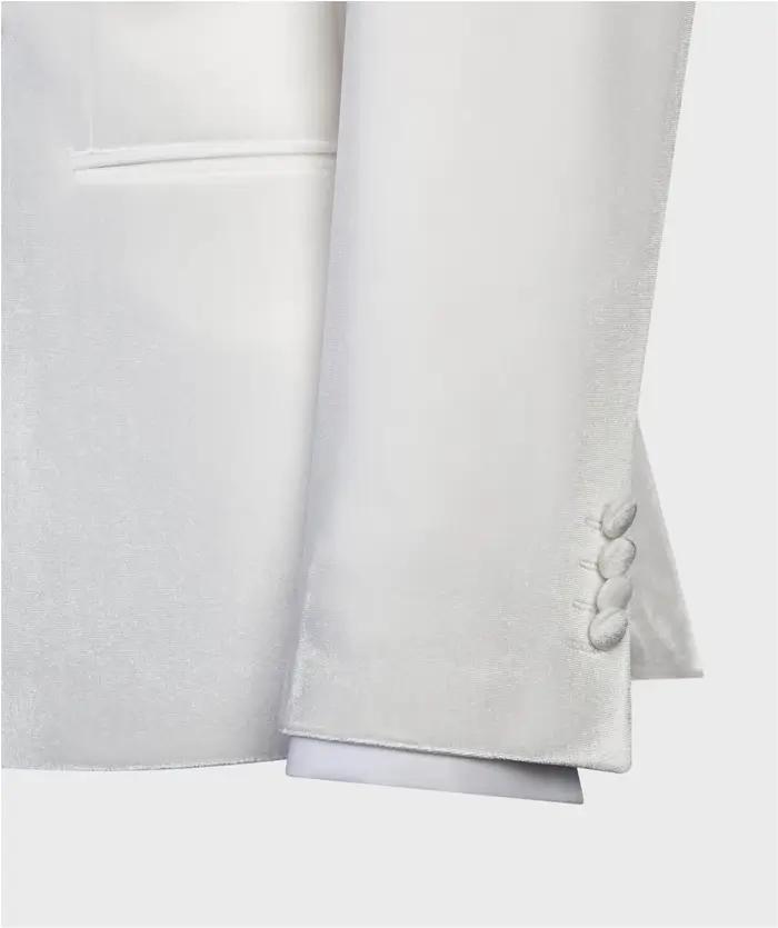Costumes de luxe blancs pour hommes