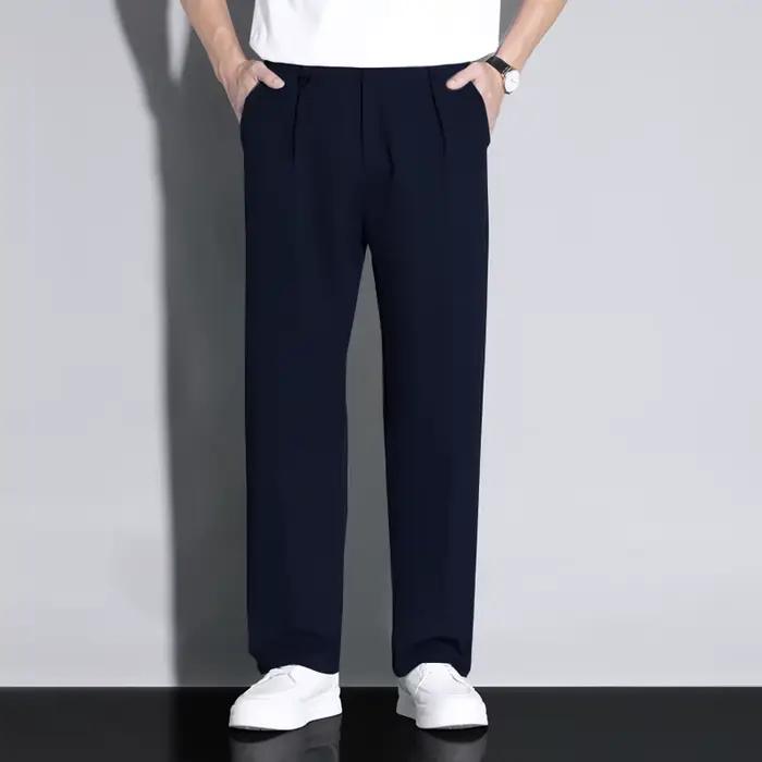 Pantalon de Costume Blanc pour Homme – Style Classique Décontracté