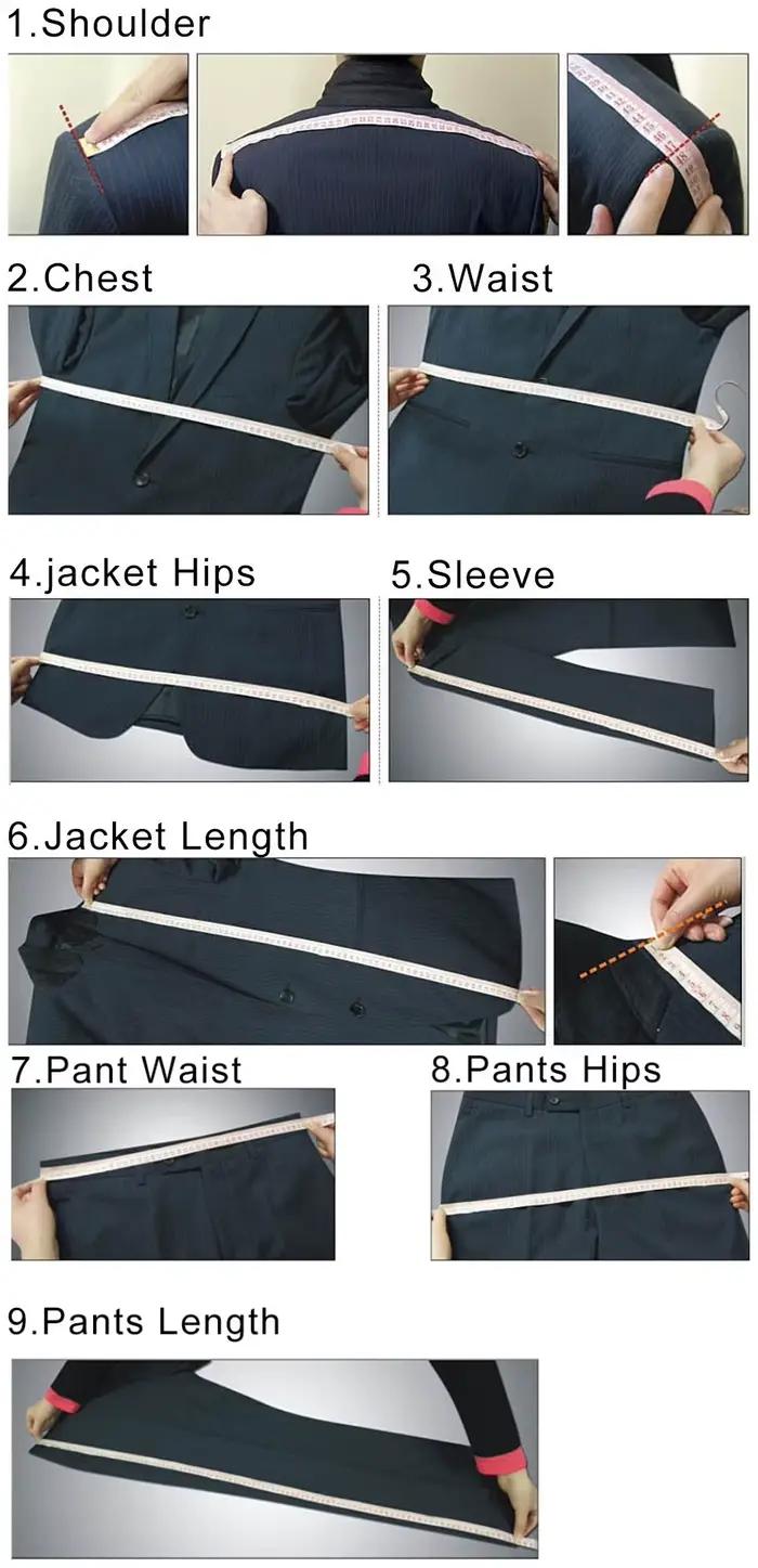 Veste de Mariage Classique en Tissu localité pour Homme