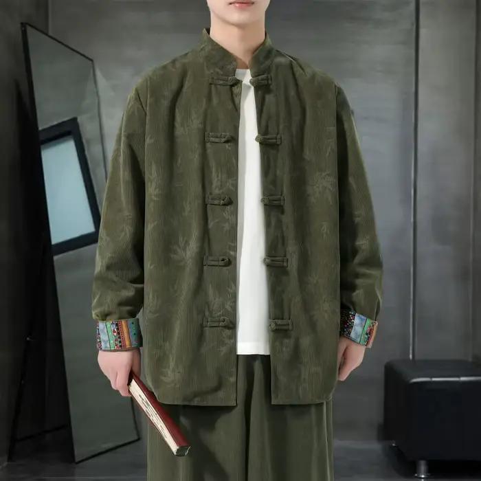 Veste en velours côtelé pour homme