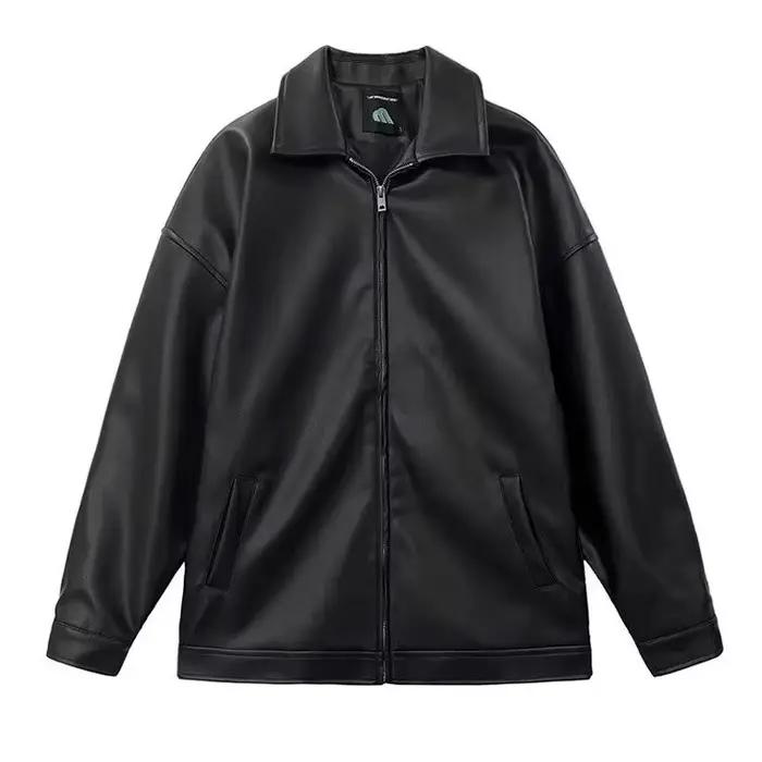 Veste en cuir pour hommes