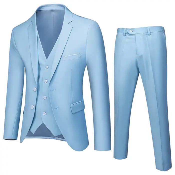 Ensemble de costume de mariage décontracté pour hommes