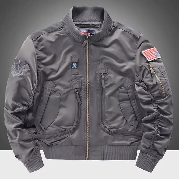 Automne hiver hommes Bomber vestes mode
