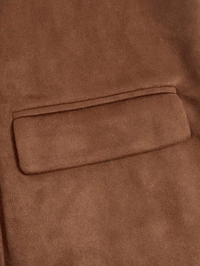 Manteau rétro de luxe léger