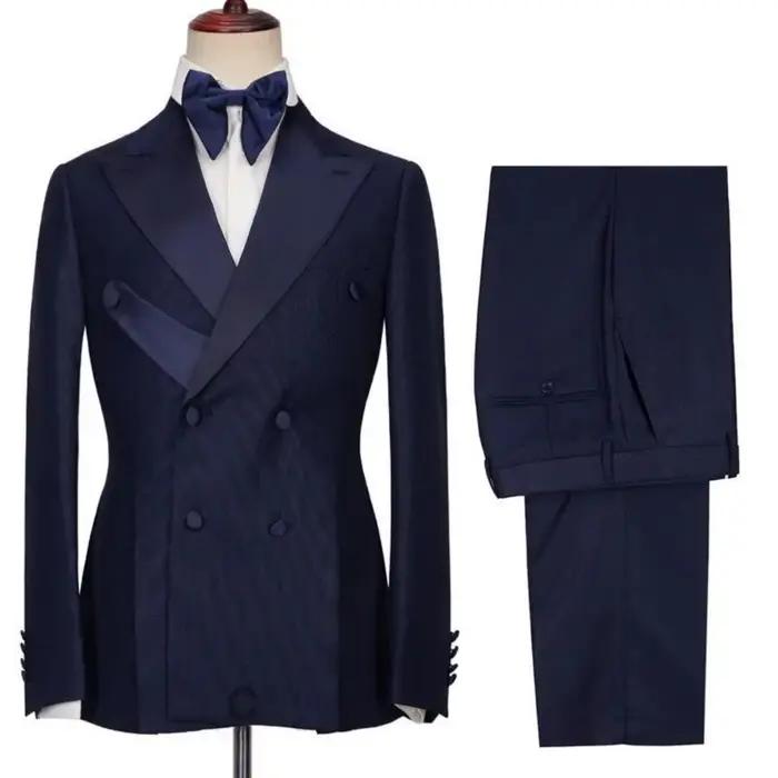 Costume 2 pièces noir pour hommes