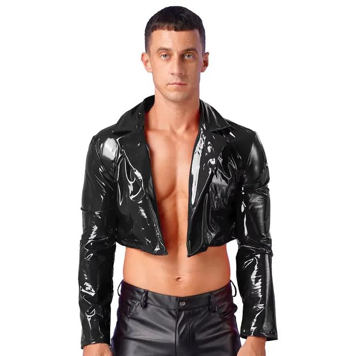 Manteau court à manches longues pour hommes