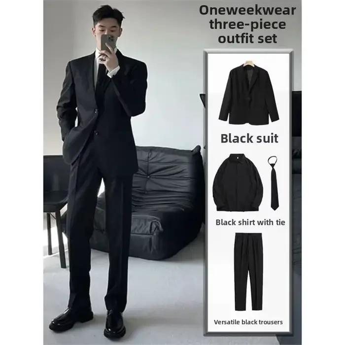 Veste de costume décontractée pour hommes