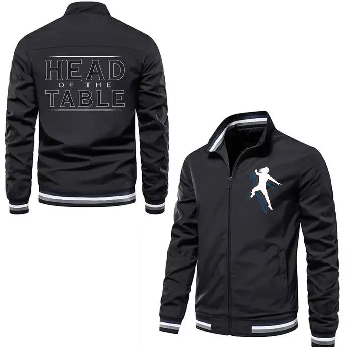Veste coupe-vent avec fermeture éclair pour homme
