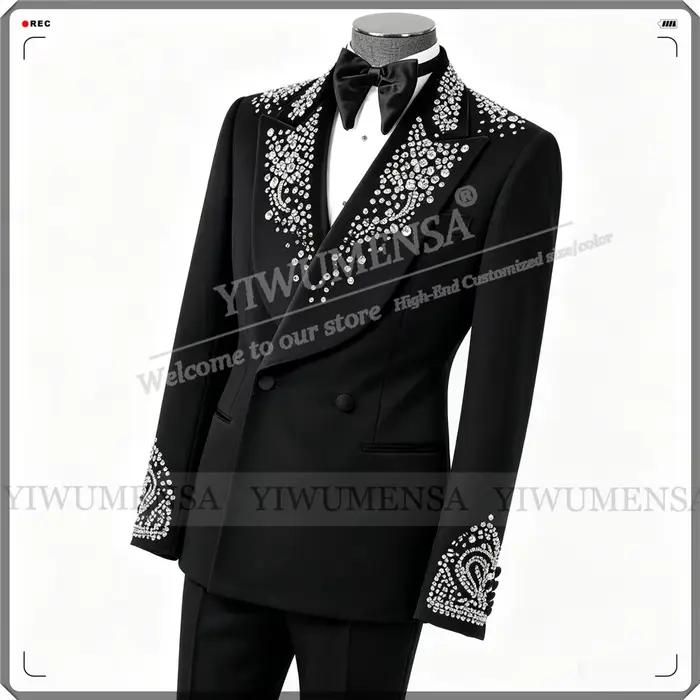 Costume de mariage de luxe pour homme