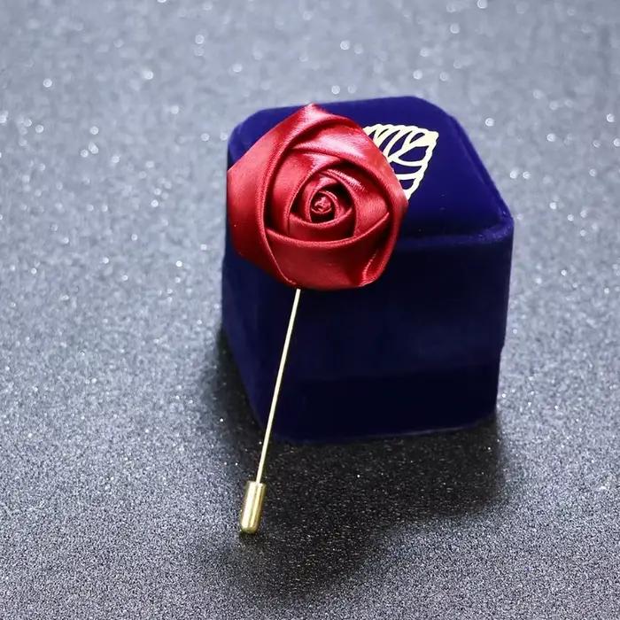 Boutonnières pour hommes pour mariage marié Corsage Roses fleur