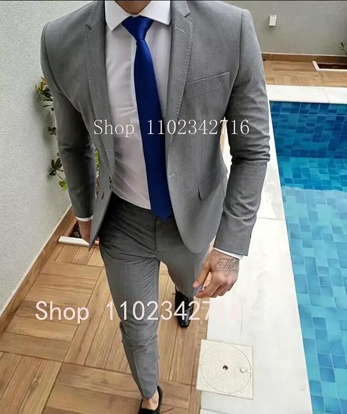 Costume de bal bleu royal pour homme, smoking de marié, dernier design de manteau et pantalon, coupe slim, quatre saisons, mariage, élégance intemporelle pour homme