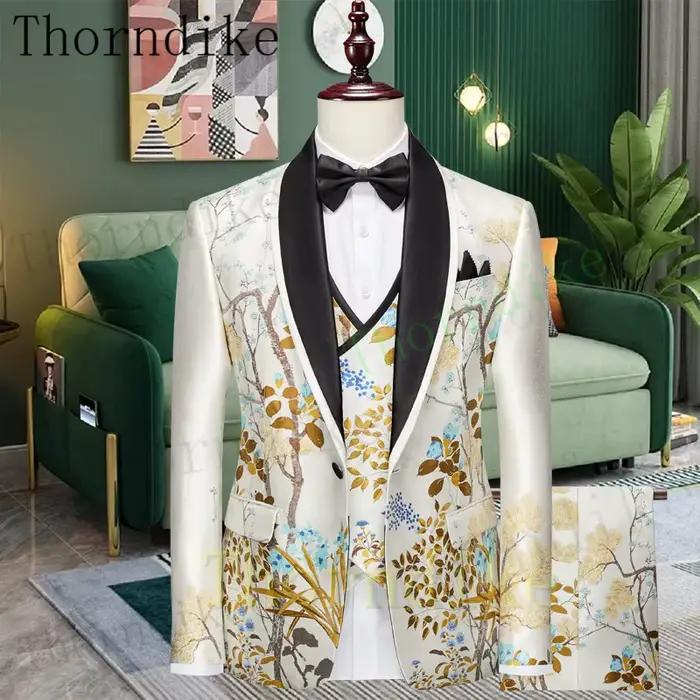 Soit dike-Costumes de mariage pour hommes