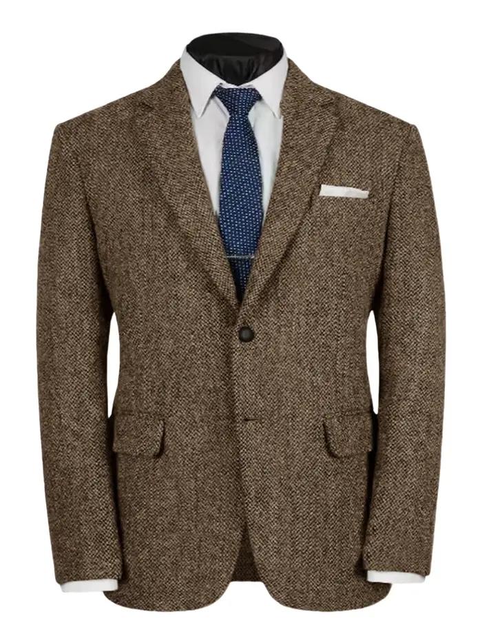 Costume à chevrons pour hommes