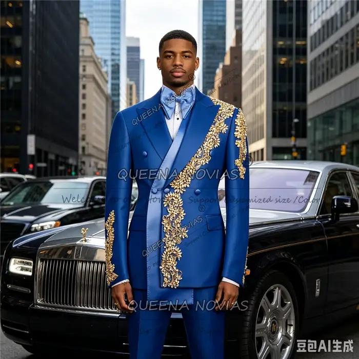Costumes de mariage exclusifs pour homme