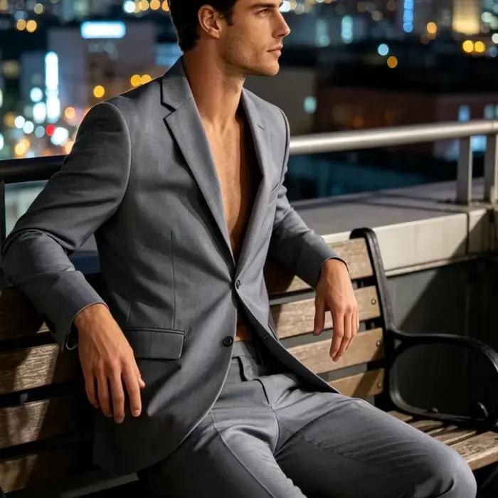 Costume 2 pièces pour hommes