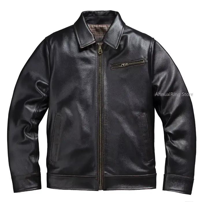 Veste en cuir d'outillage des années 1930 pour hommes