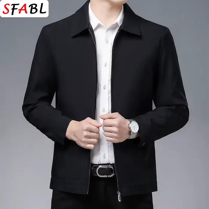 Veste à col rabattu pour homme