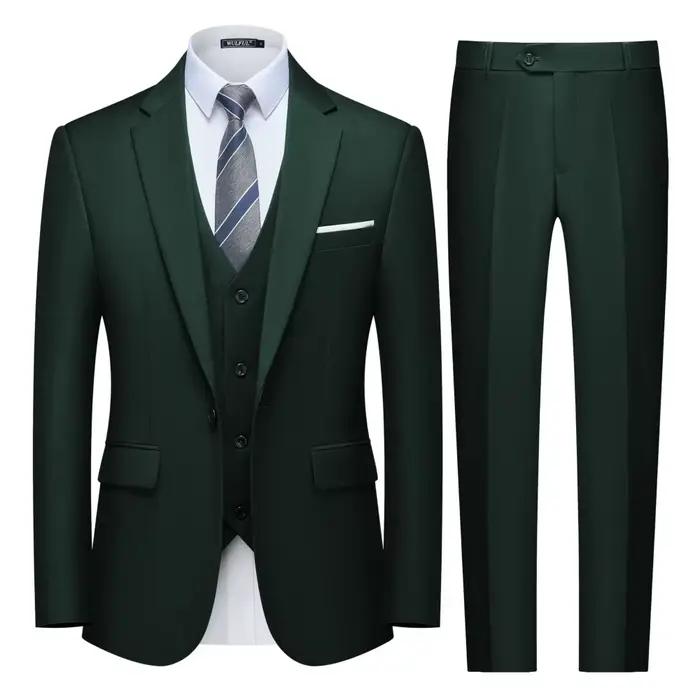 Ensemble de costume formel pour homme 3 pièces
