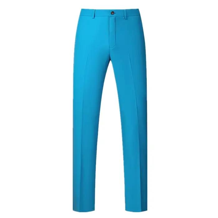 Pantalon de costume bleu royal pour homme