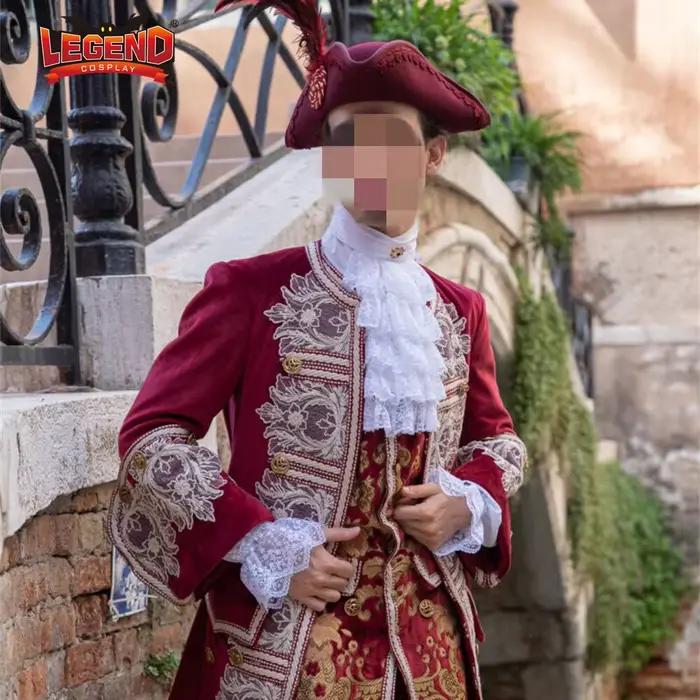 Costume victorien médiéval pour hommes