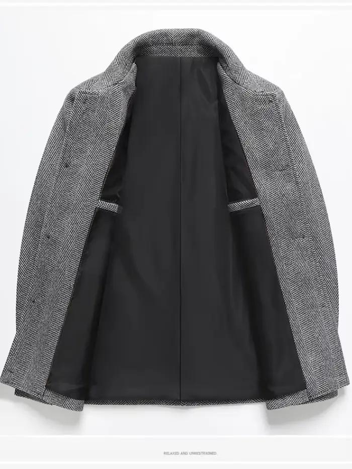 Nouvelle veste homme printemps été 2026 anti plis douce coupe ajustée manteau de mode professionnel idéale pour le quotidien