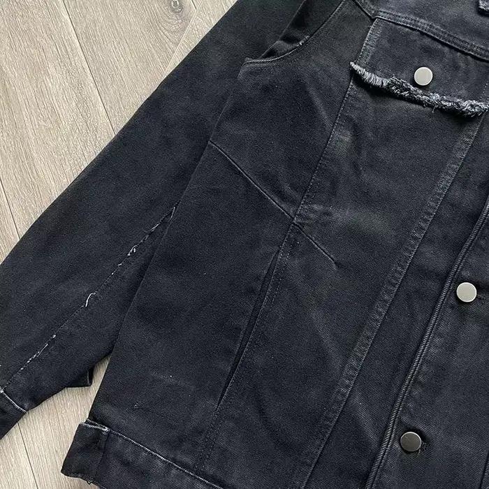 HS Studios Buff veste industrie lourde lavage