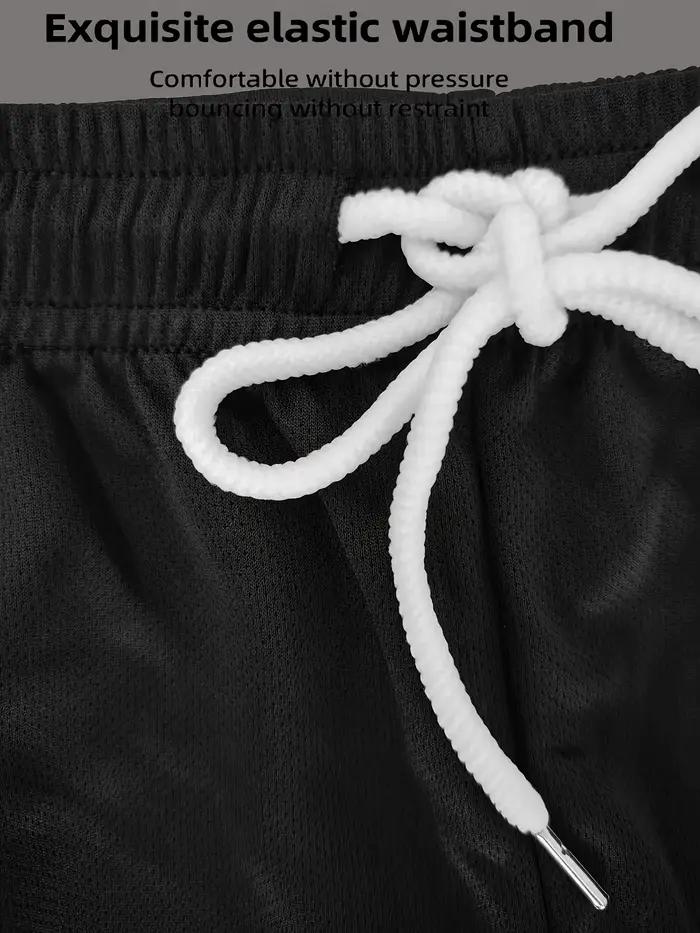 Costume homme décontracté en polyester pour activités sportives été T-shirt et short ensemble 2 pièces style loisirs confortable