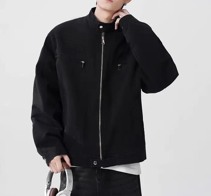 Veste Vintage 2026 pour Homme – Nouvelle Collection Printemps-Automne – Coupe Ample Décontractée – Vêtements