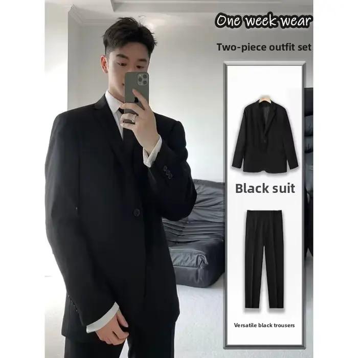 Veste de costume décontractée pour hommes