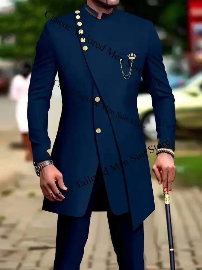 Costumes de luxe blancs pour hommes