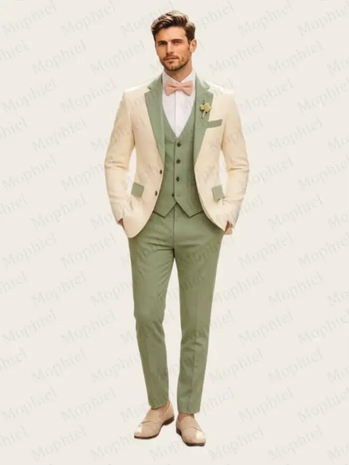 Costume de mariage pour homme 2 pièces