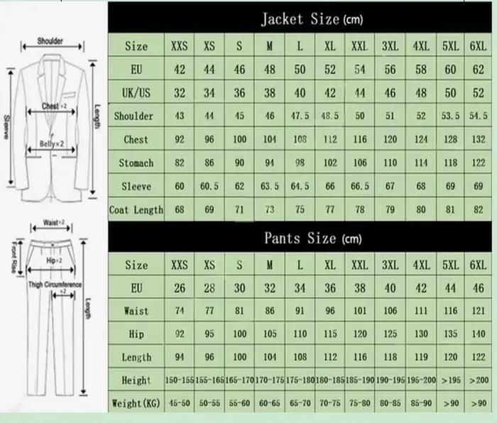 Ensemble de costume à double boutonnage pour hommes