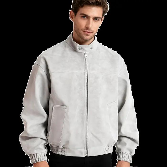 2025 hommes veste en cuir moto