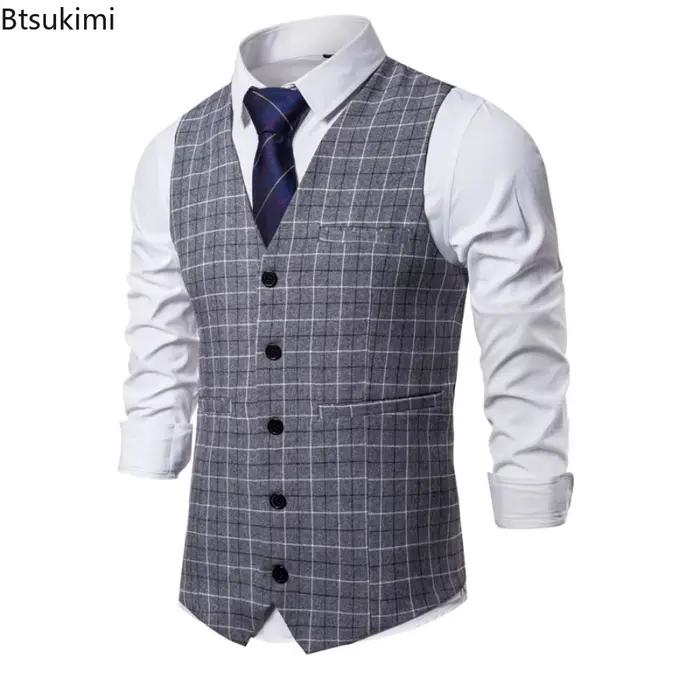 Gilet de Costume Tendance 2026 pour Hommes