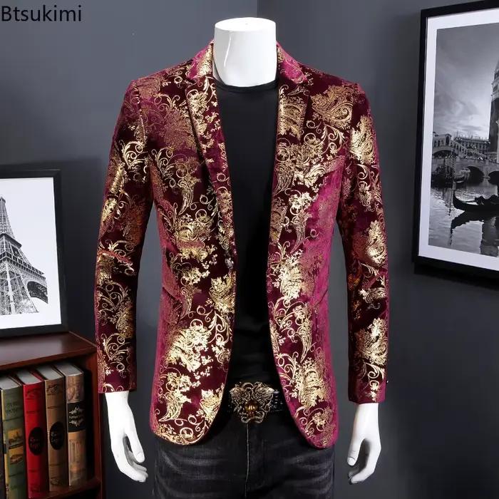 Nouveaux hommes robe costume Banquet de mariage