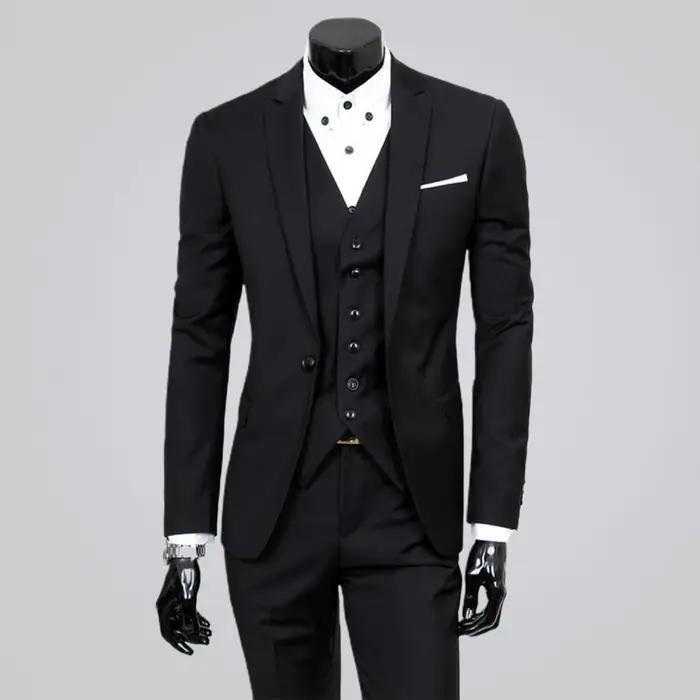 Costume d'affaires 3 pièces pour hommes