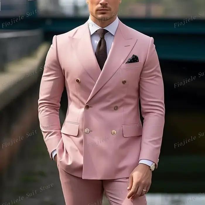 Smokings beige imbibés pour hommes d'affaires