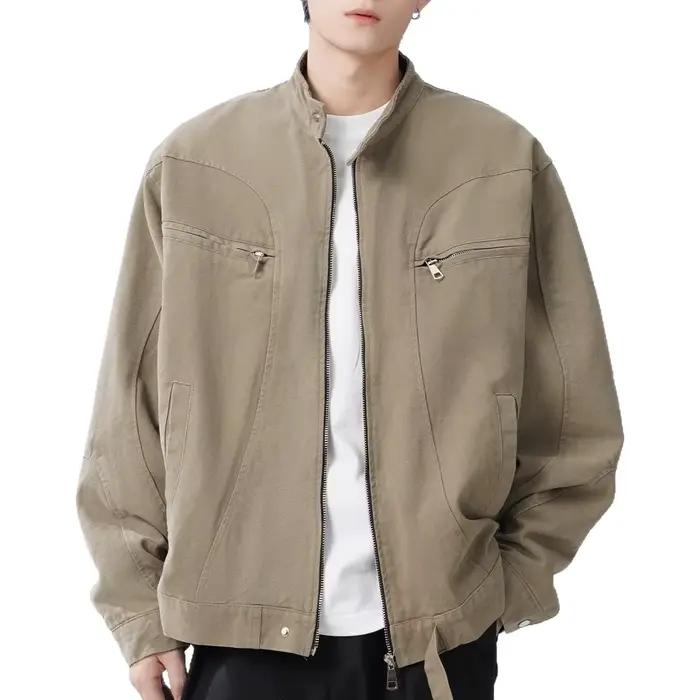 Veste Vintage 2026 pour Homme – Nouvelle Collection Printemps-Automne – Coupe Ample Décontractée – Vêtements