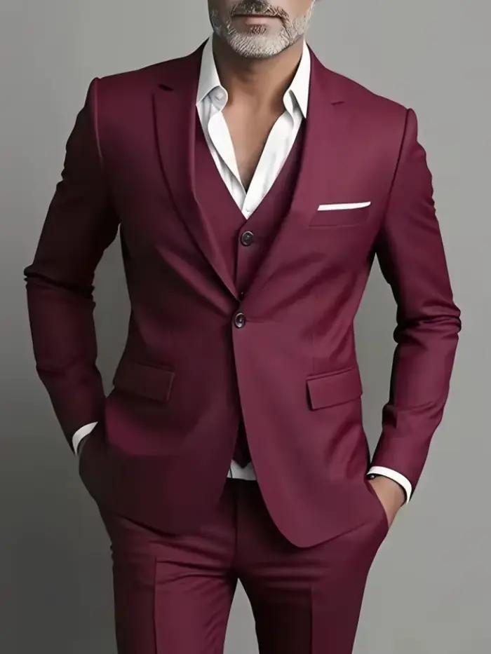 Costume d'affaires décontracté pour hommes pour mariages